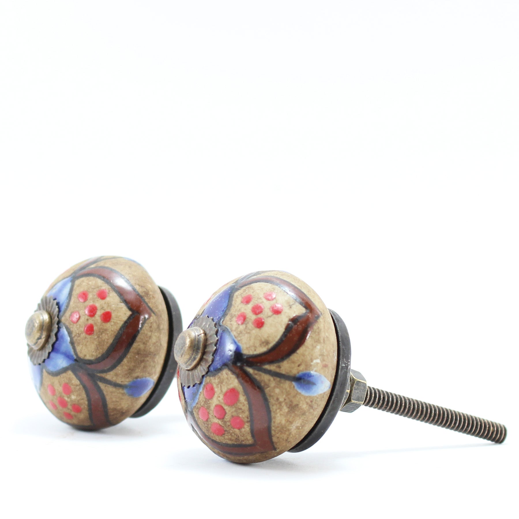 Pomelli per Mobili Dipinti a Mano VIII