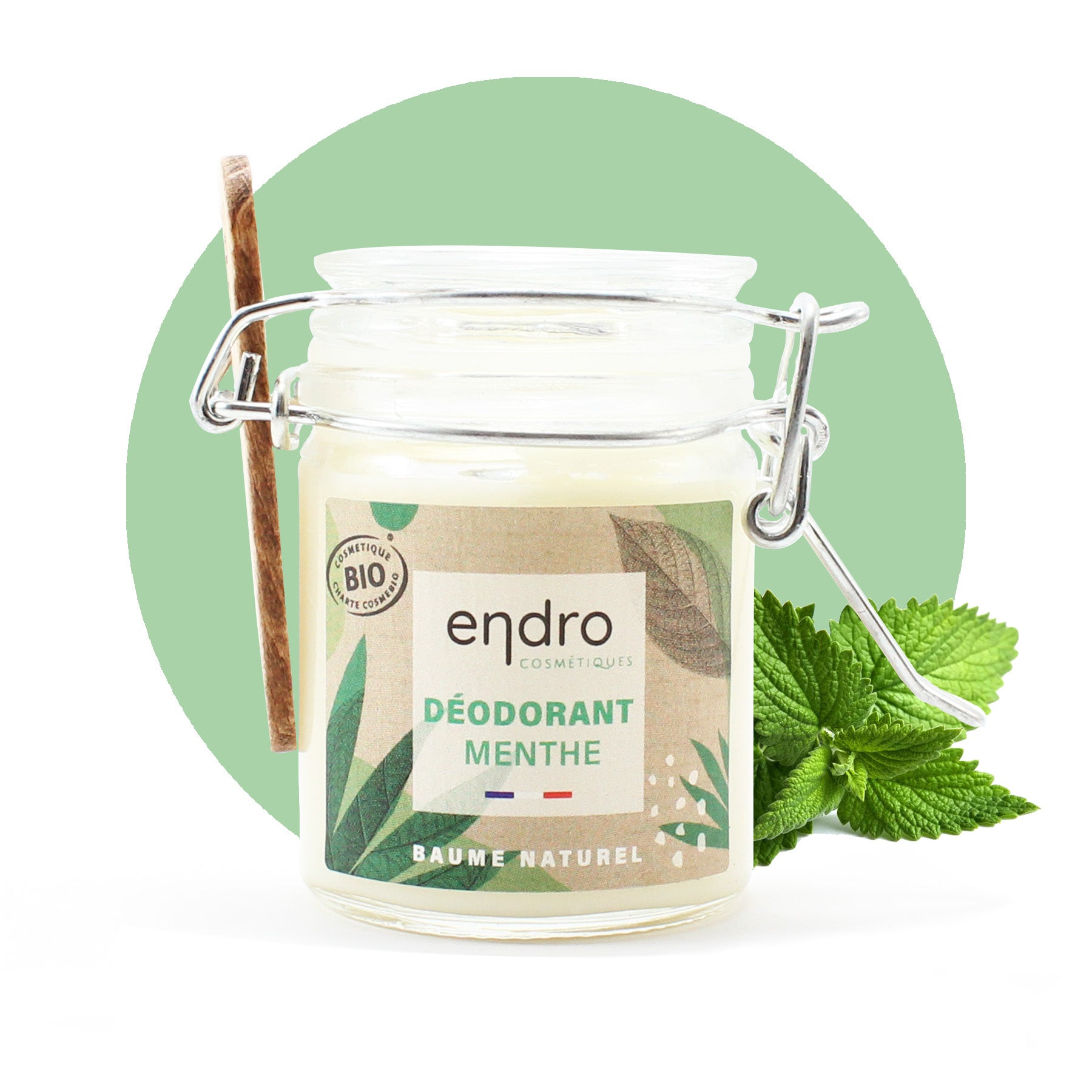 Natural Deodorant Balm with Mint