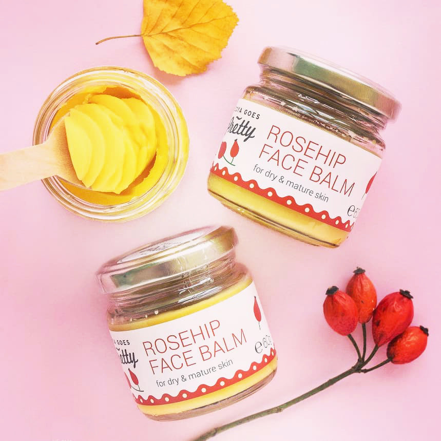 Bálsamo Facial Orgánico con Rosa Mosqueta